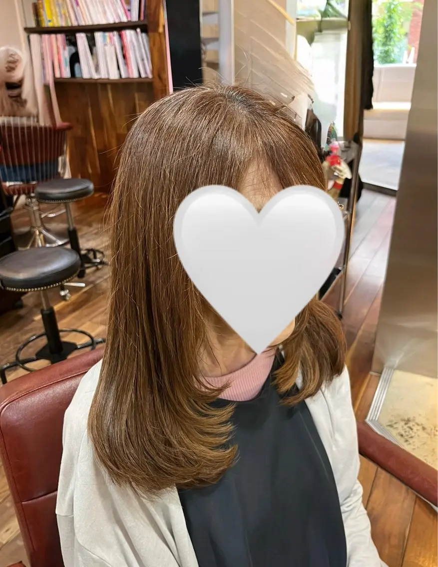 ミディアム レイヤーカット カットモデル様募集中 /コトハ‎🪽🫧のヘアスタイル