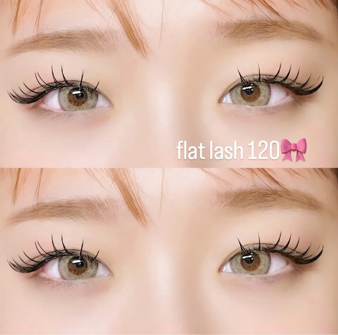 マツエク・マツパ 束感まつ毛 フラットラッシュ eyelist yumiのマツエク・マツパデザイン