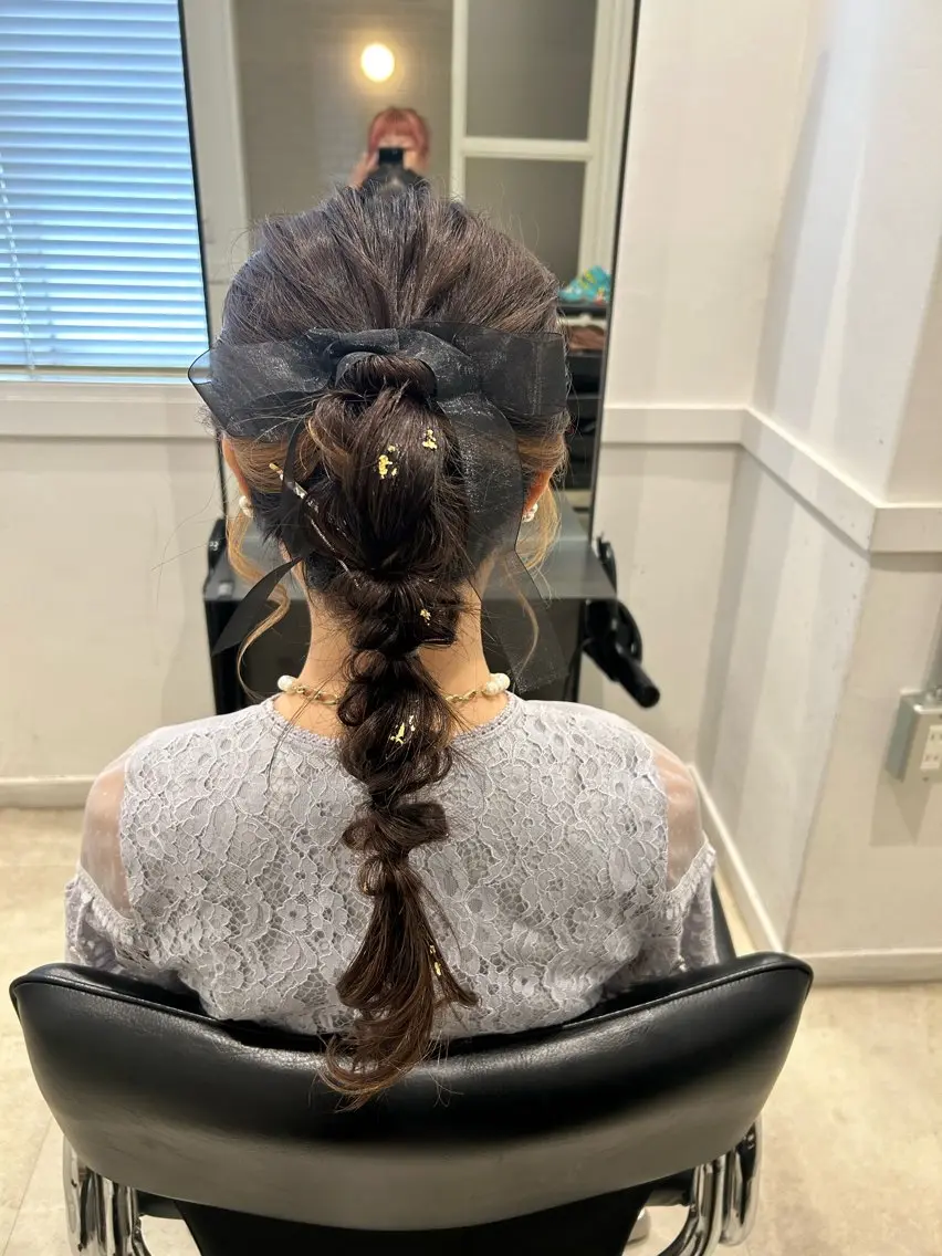 ヘアアレンジ 🌼透け感カラー 🌼Rinaのヘアスタイル