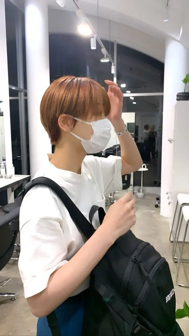 カラー 重松 丈博のヘアスタイル
