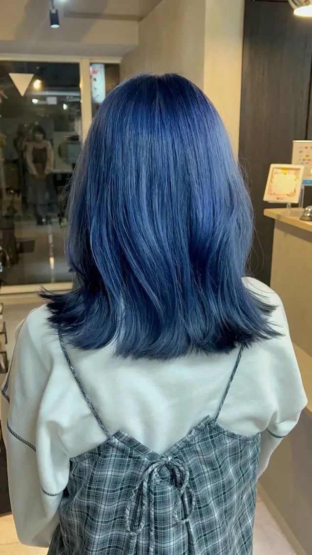 ミディアム カラー ヘアカラー トリートメント 心斎橋ヘアカラー 海外ﾚｲﾔｰ/マリナのヘアスタイル