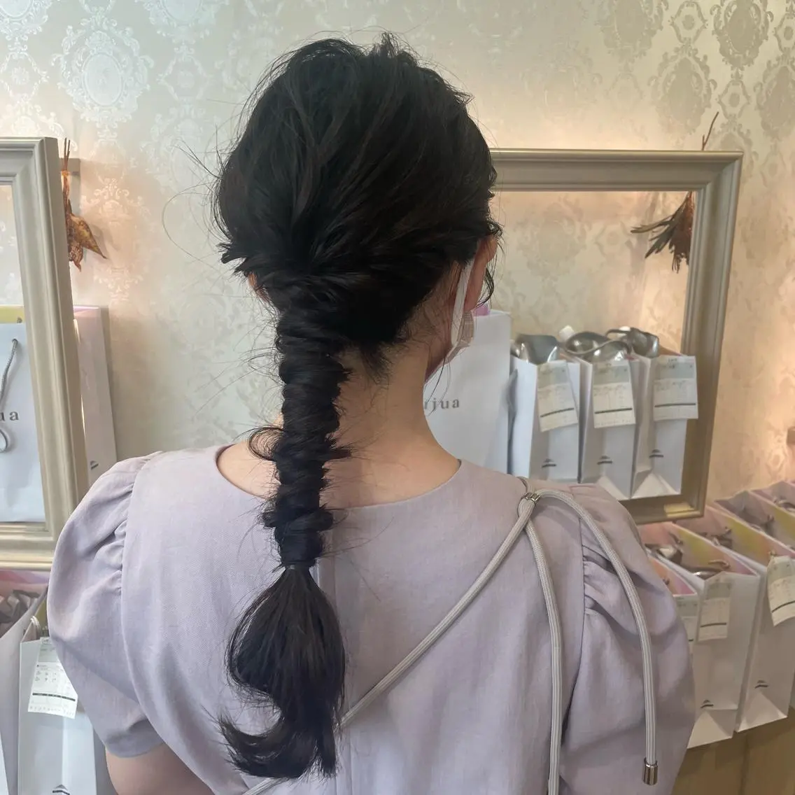 ヘアアレンジ ヘアセット 🍪ﾖｼｲﾊﾙﾈ🍪 ﾗﾍﾞﾝﾀﾞｰｶﾗｰのヘアスタイル