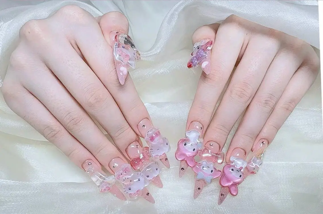 ネイル ラベンダー💖日暮里 ルル💖ネイルのネイルデザイン