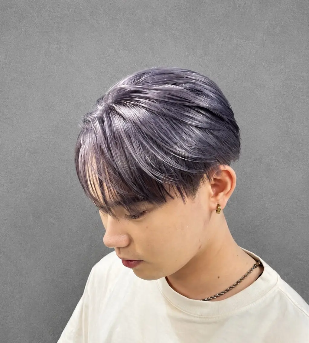 カラー メンズ メンズ特化✨ ハイトーン✨永井のヘアスタイル