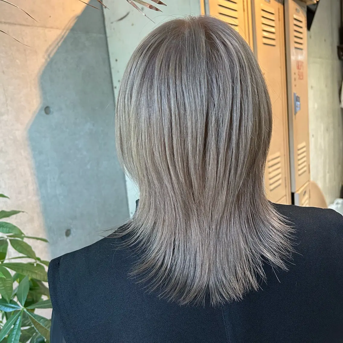 セミロング カラー 櫻井 なんなのヘアスタイル