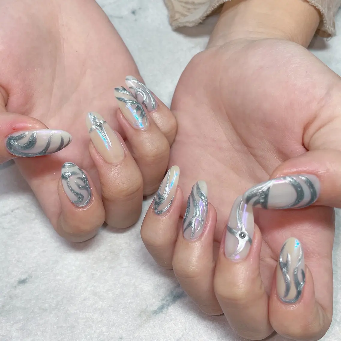 ネイル ハンドネイル Jeremy ♡ HARUKAのネイルデザイン