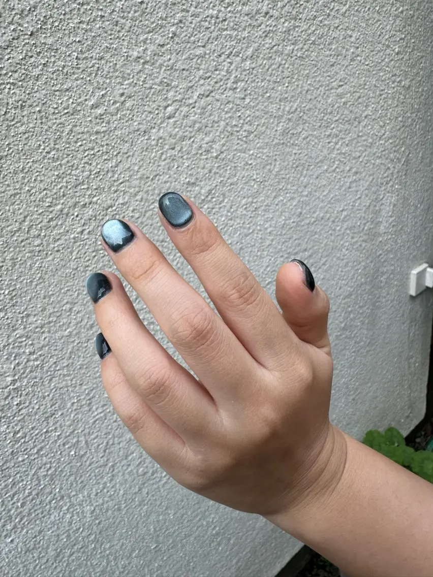 【hand】 🫧オフなし🫧 マグネットネイル🧲の写真