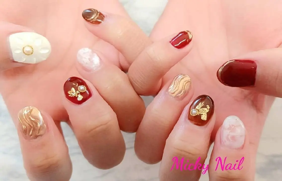 ネイル ショート 成人式 Micky nail chikushinoのその他イメージ
