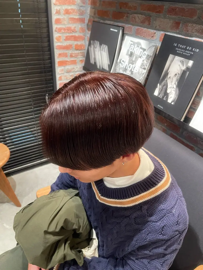 ショート カラー rin 🖤〈大宮〉のヘアスタイル