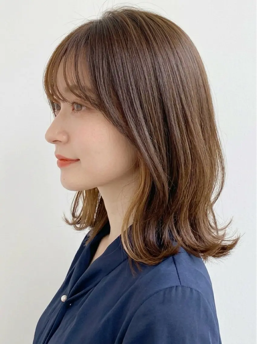 ミディアム カット トリートメント リュウヤ🌙透明感 /艶髪🌙のヘアスタイル
