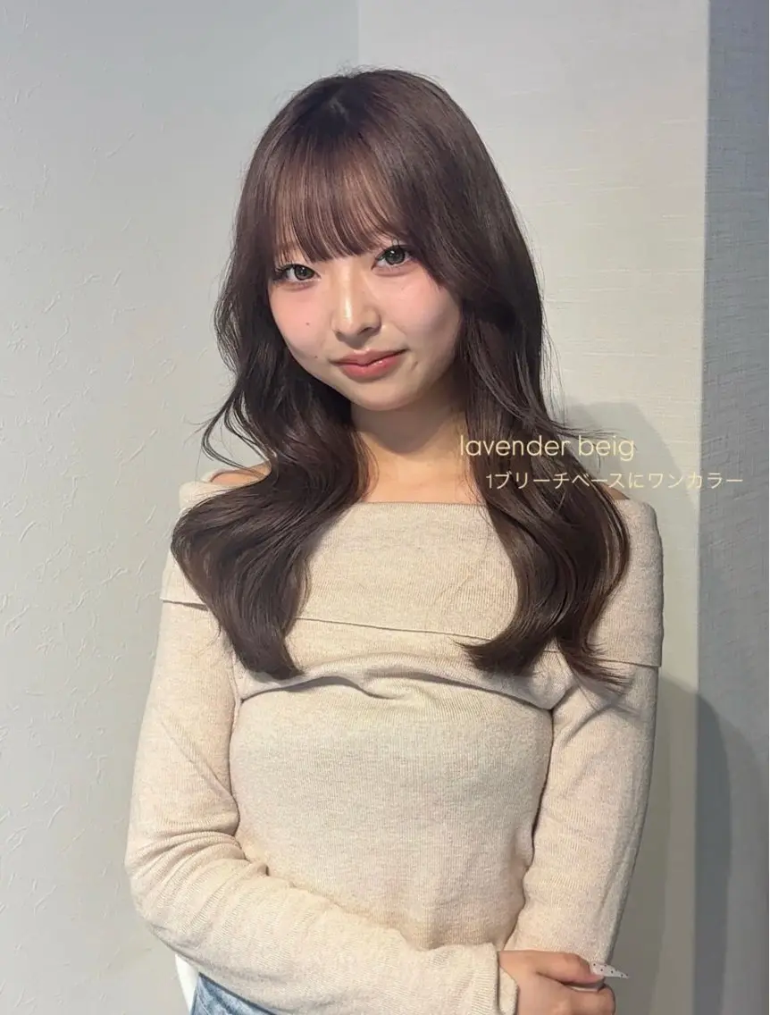 ロング カラー ヘアカラー annuy mariaのヘアスタイル