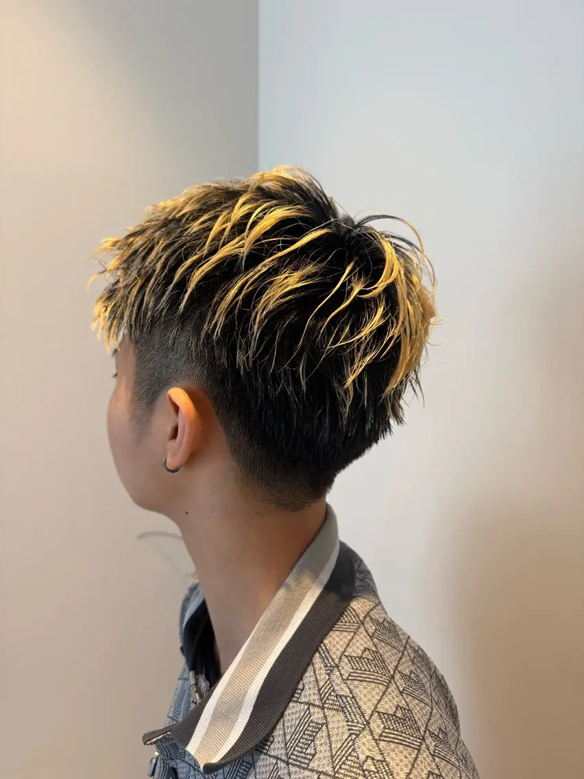 ショート ショートヘア カット ヘッドスパ 福永 縁のヘアスタイル