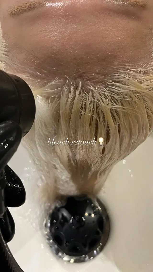 🌟こだわりのブリーチリタッチ💫の写真