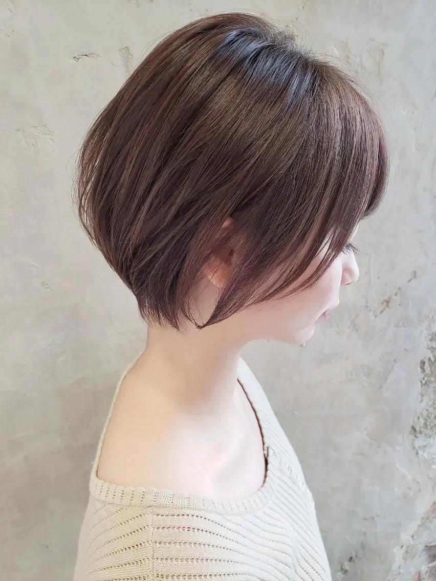 小顔になるカット✂️＋ふわっと楽チンパーマ🌟＋AFLOATオリジナルトリートメント🌷15000円の写真