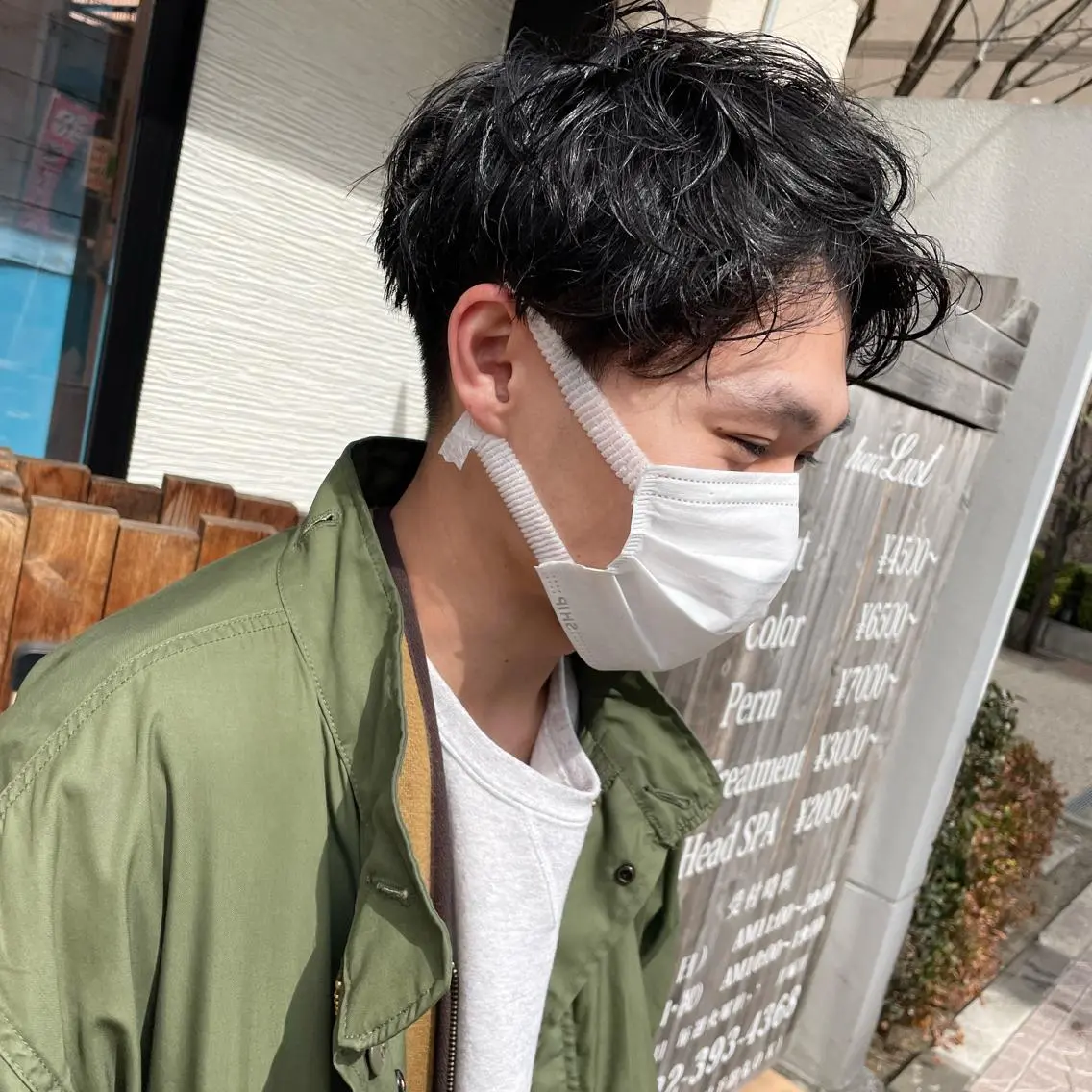 パーマ メンズ ニュアンスパーマ yoshi （髙橋）のヘアスタイル
