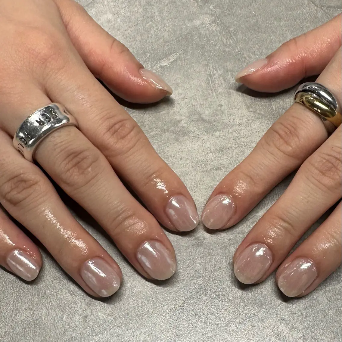 ネイル ミラーネイル joieange kitano yoのネイルデザイン