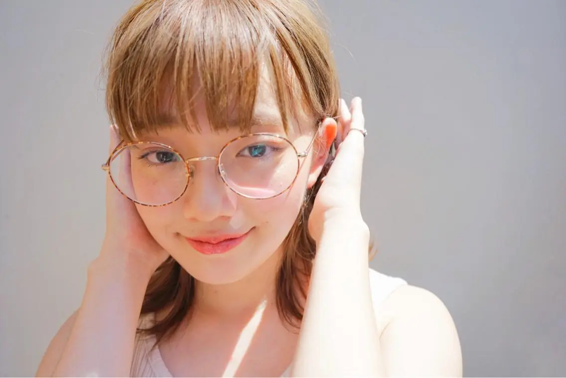ミディアム カラー ミディアムパーマ アッシュ アッシュブラウン ベージュカラー 黒髪 N° jemica 札幌のヘアスタイル