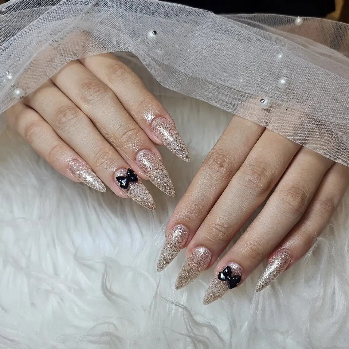 セミロング ハンドネイル Sora NAILのネイルデザイン