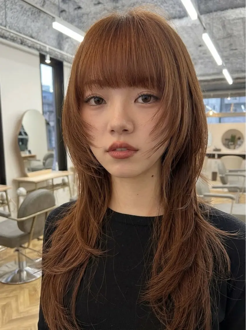 ミディアム カット ヘアカラー トリートメント 口コミ150件超え 💬☘️笹岡航太のヘアスタイル