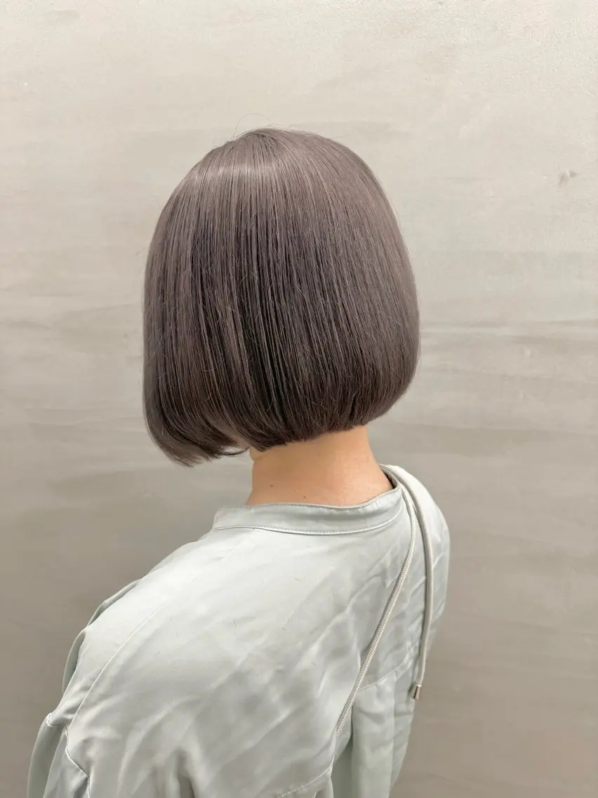 ショート カラー 髪質改善&艶カラー Zina💋池袋のヘアスタイル