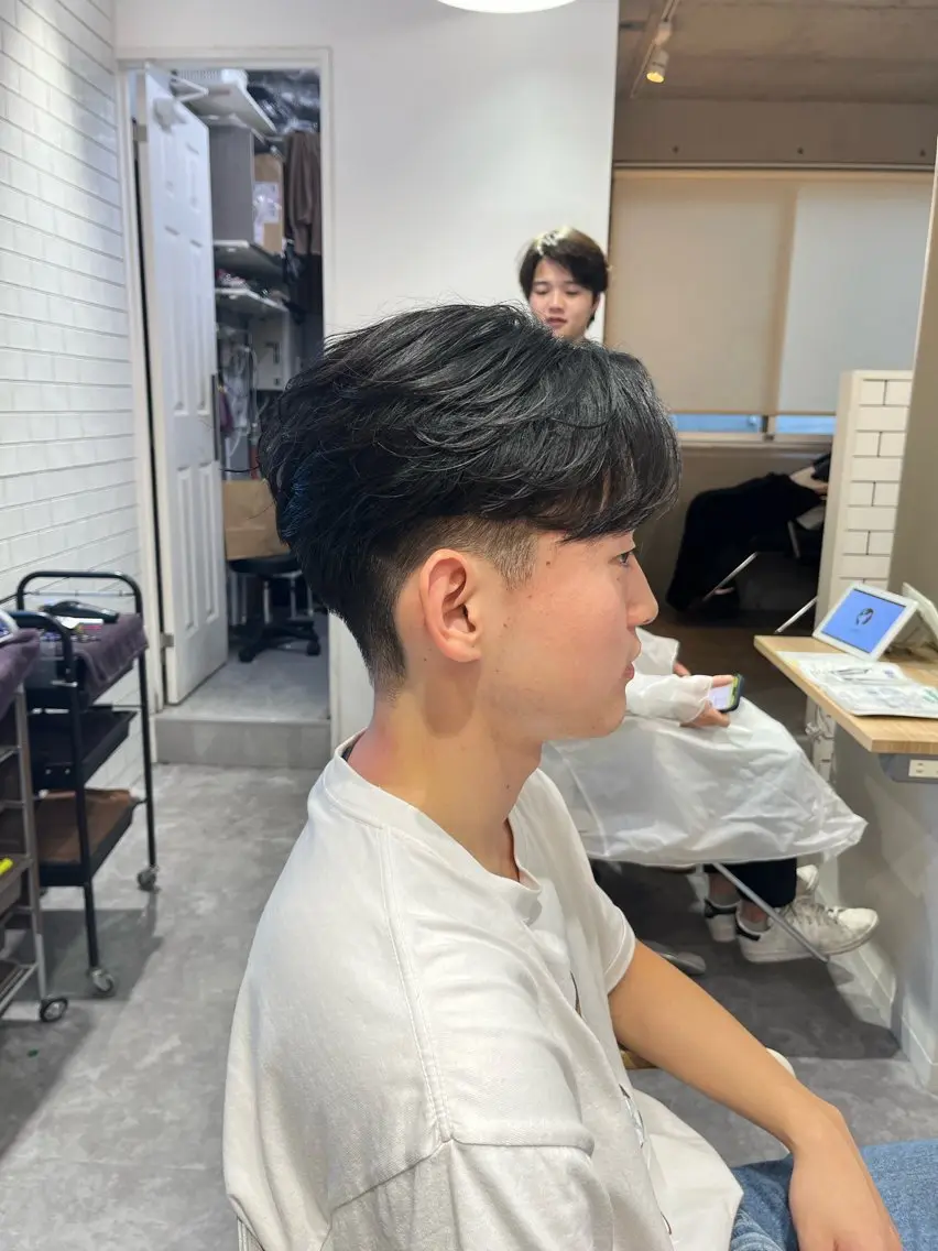 パーマ メンズ カット パーマ ヘアセット 🔥メンズ特化美容師 /泉壱恵🔥のヘアスタイル