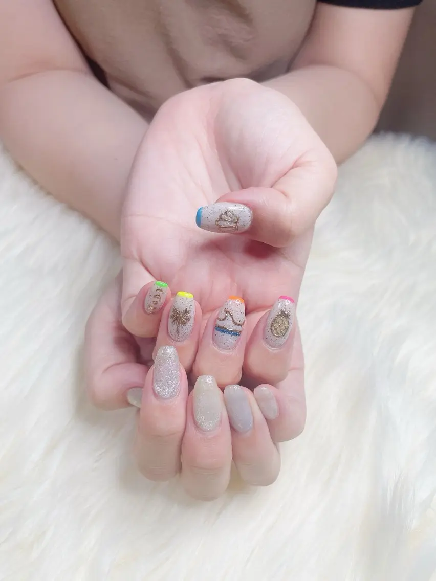 ネイル アートネイル マグネットネイル cherish nailのネイルデザイン