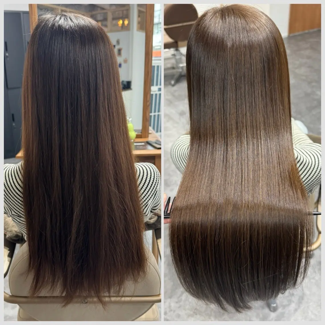ロング 【縮毛矯正　髪質 改善】KEIKOのヘアスタイル