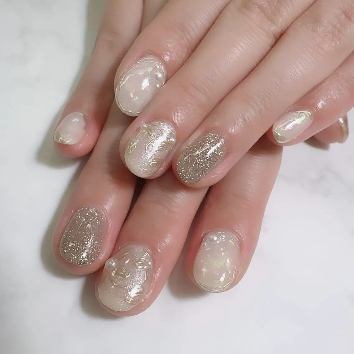 ネイル ハンドネイル CULET NATSU🍀のネイルデザイン