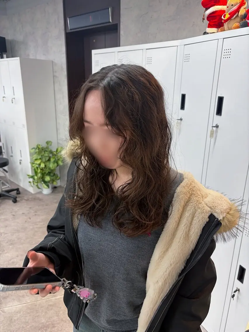 レディース カット➕パーマ🌀の写真