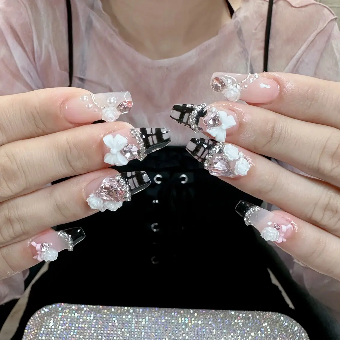 ネイル ハンドネイル 🍄Rina🍄 韓国風ネイルのネイルデザイン