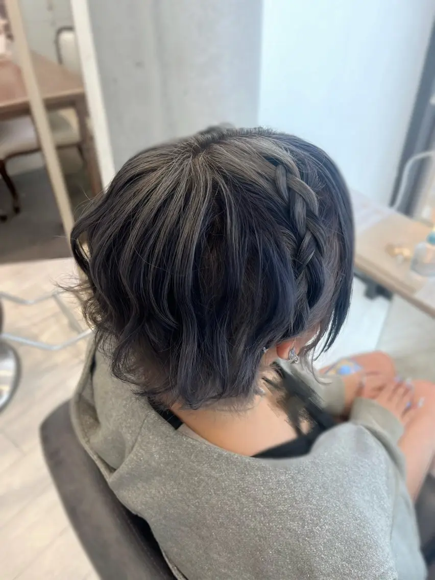 【⚠日曜日限定予約メニュー⚠】推し活ヘアセット🎀🍓の写真
