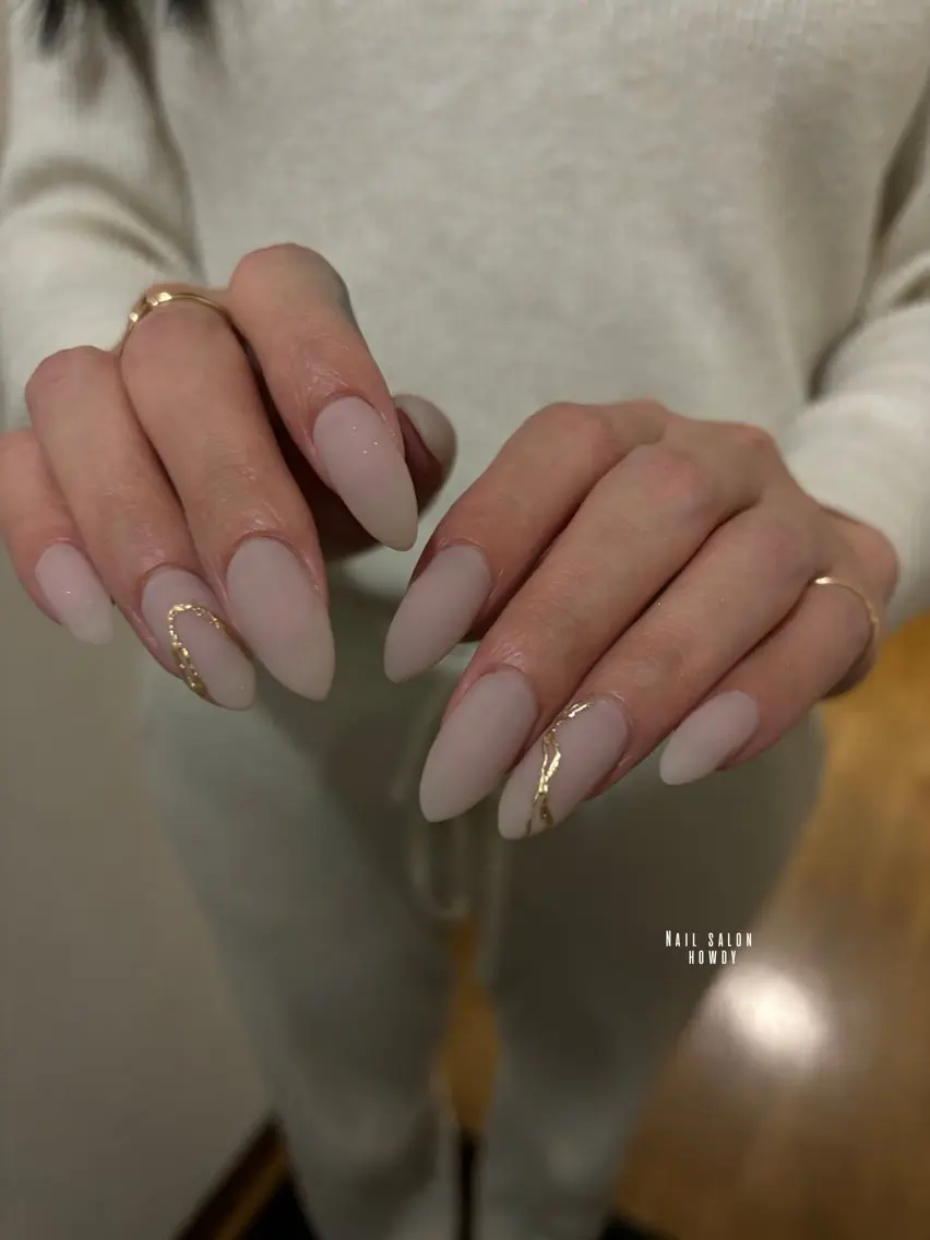 ネイル マットネイル ハンドネイル nail salon Howdyのネイルデザイン