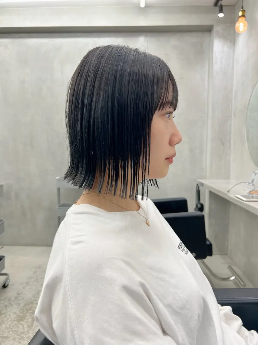 ショート カット ヘアカラー 鈴 /ショート/ボブのヘアスタイル