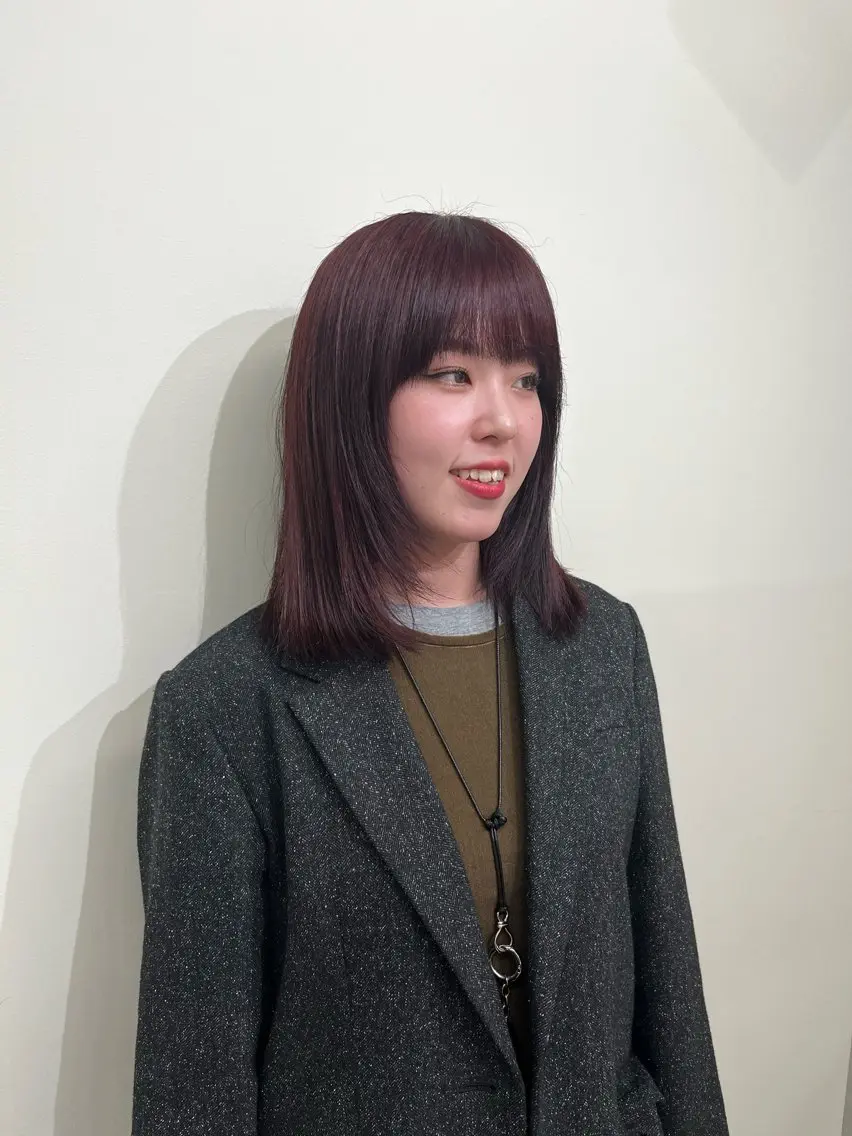 ミディアム mao /HUI金山のヘアスタイル
