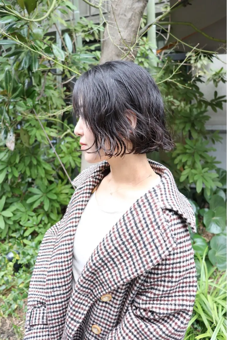 ショート パーマ 似合わせカット /パーマ岡本淳平のヘアスタイル