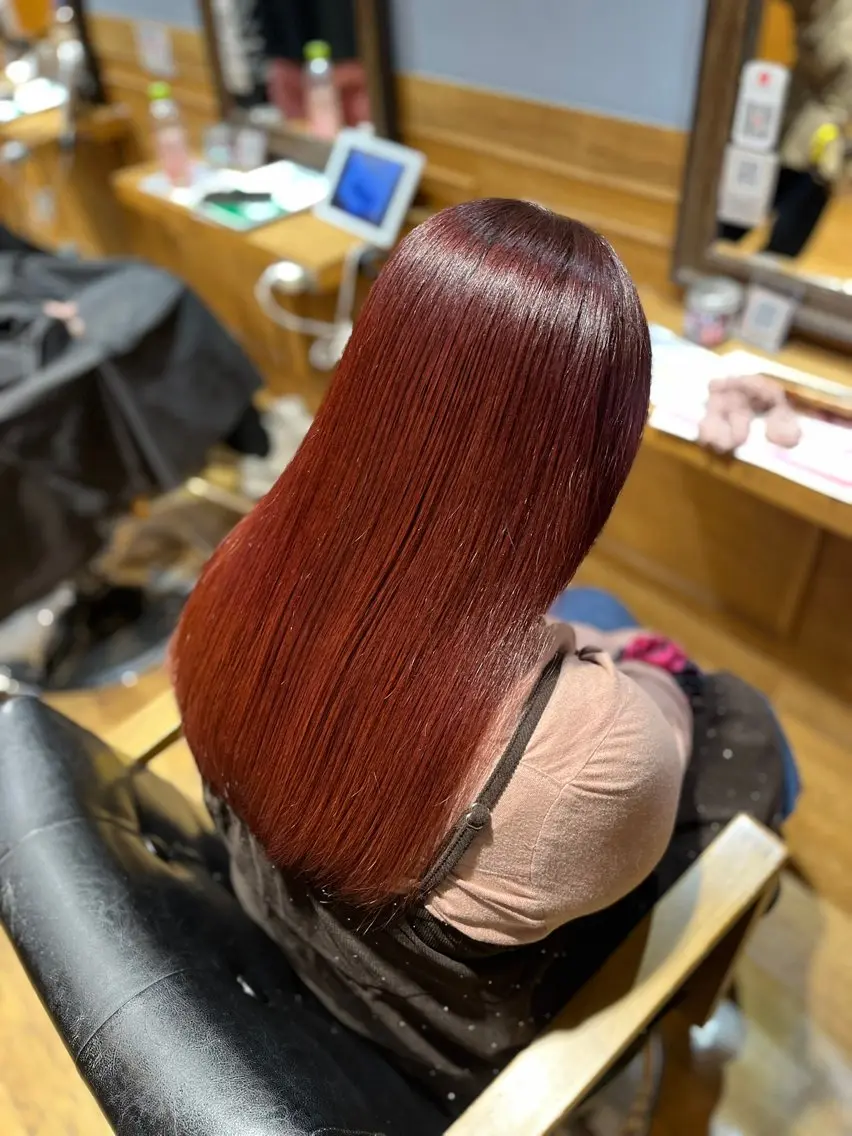 ロング ヘアカラー トリートメント asumi/ 池袋/スタイリストのヘアスタイル
