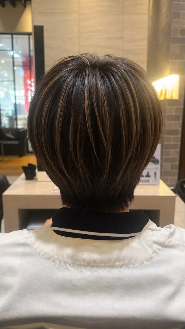 メンズ 岡﨑 怜奈のヘアスタイル