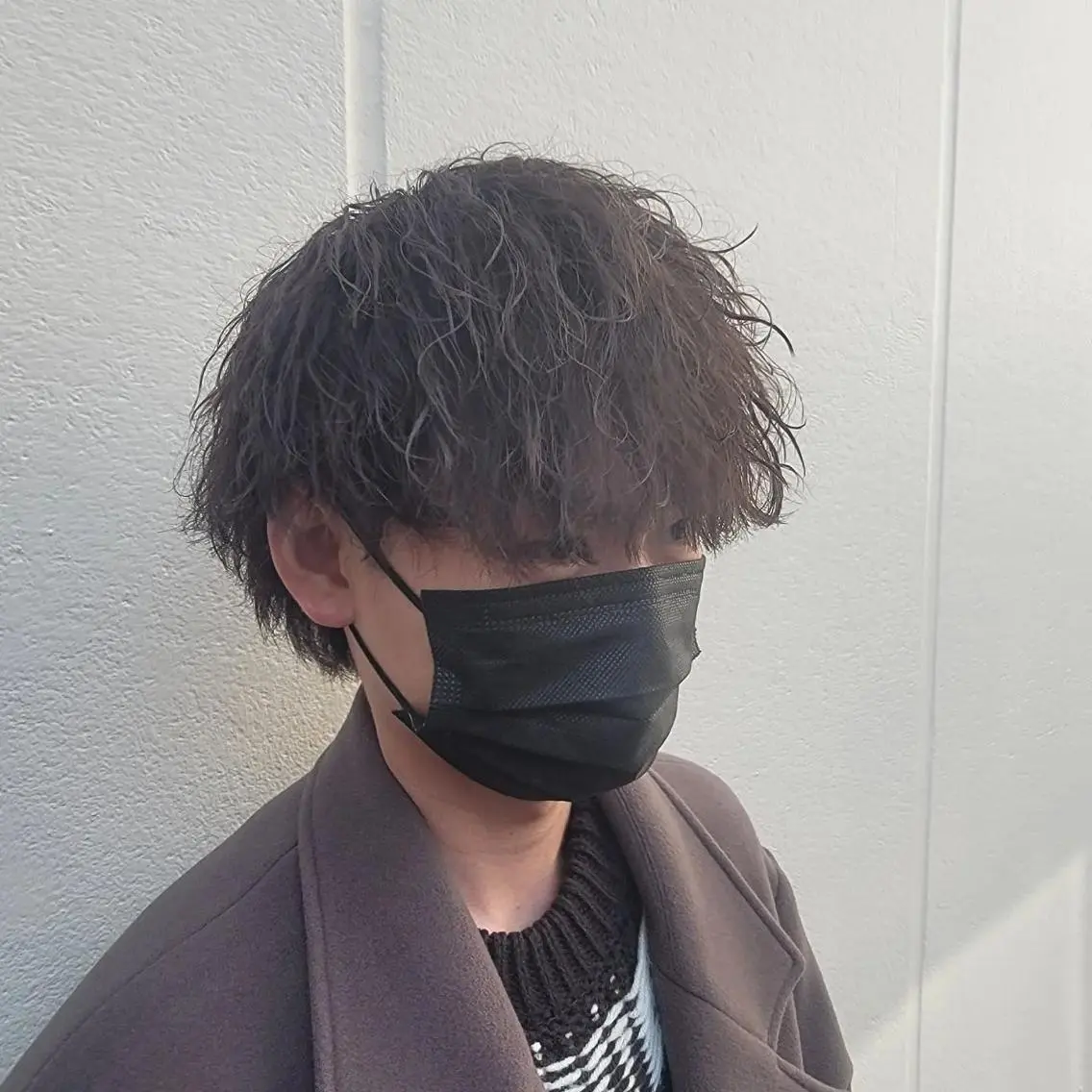 メンズ メンズパーマ 特殊パーマ 片山恭兵のヘアスタイル