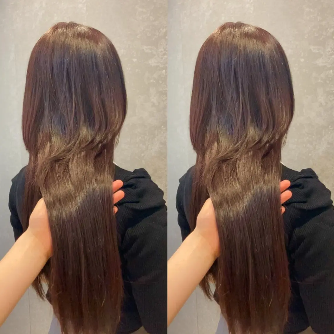 ロング み うのヘアスタイル