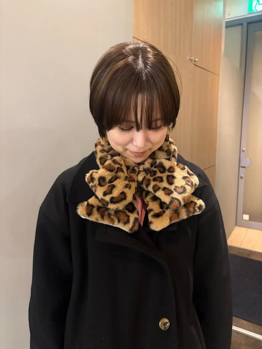 ショート ショートヘア カット 抜け感レイヤーカット 🐄Hanakaのヘアスタイル