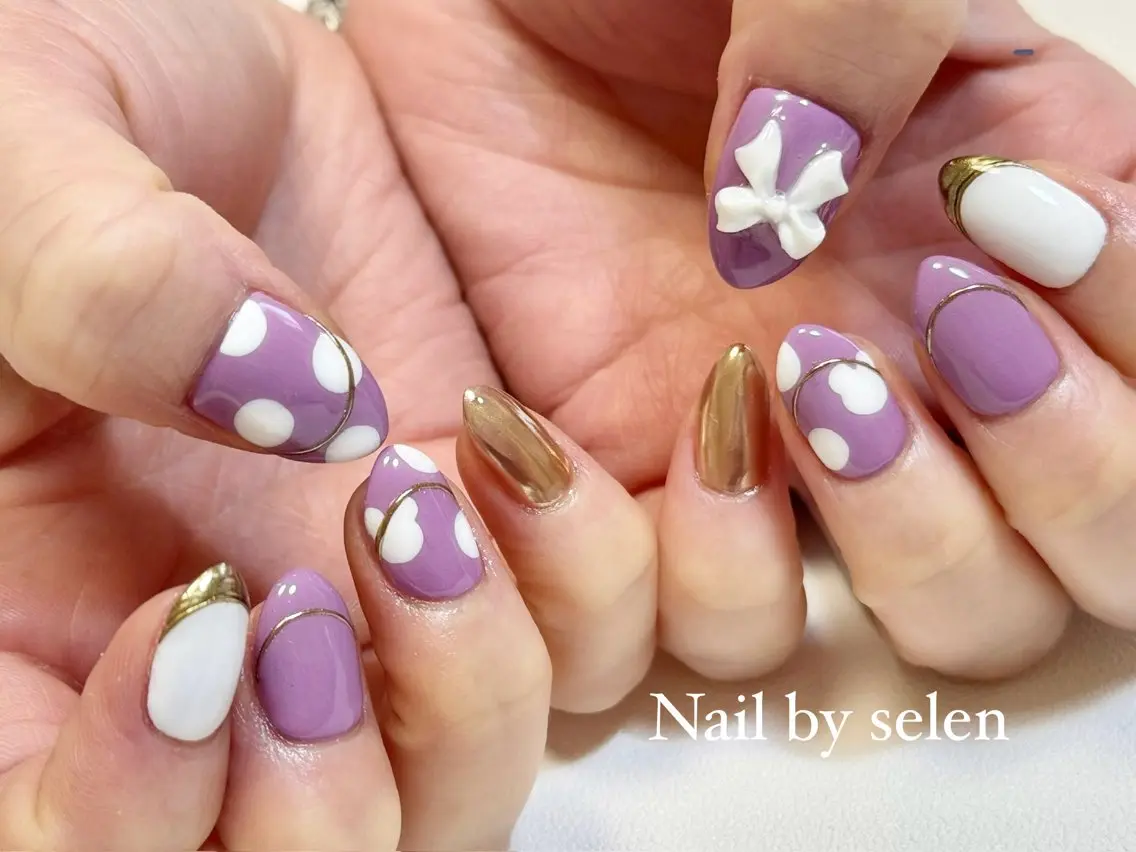 ネイル アートネイル ジェルネイル ニュアンスネイル パラジェル シンプルネイル ハンドネイル Nail by selenのネイルデザイン