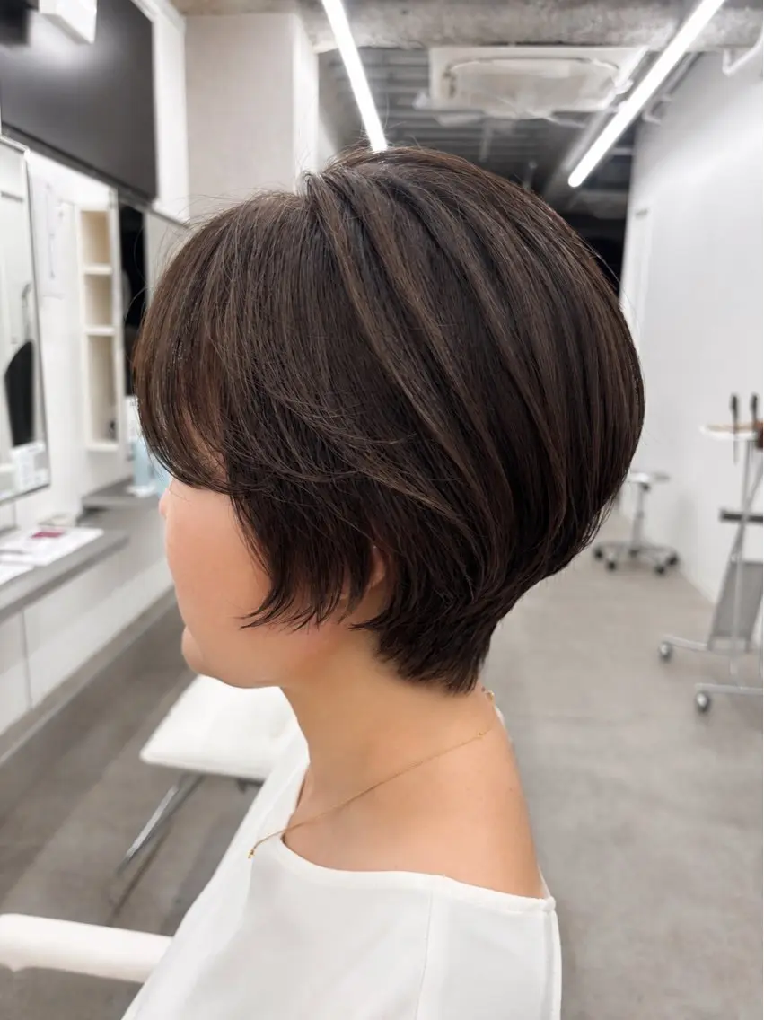 ショート ショートヘア カット ヘアカラー 関山浩平ショート /ボブ/ヘアセットのヘアスタイル