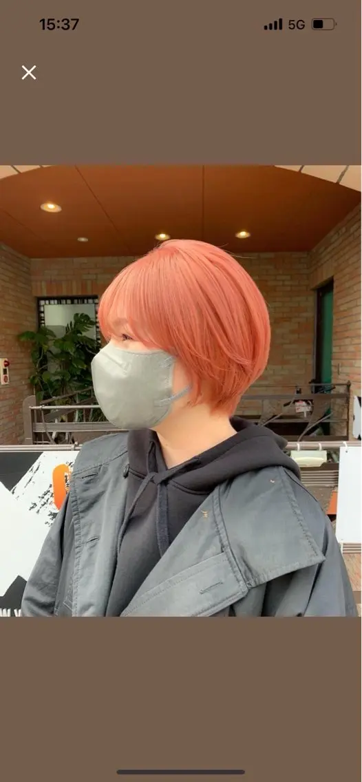 ショート ✨レイヤーカット 海外ヘア/原宿✨のヘアスタイル
