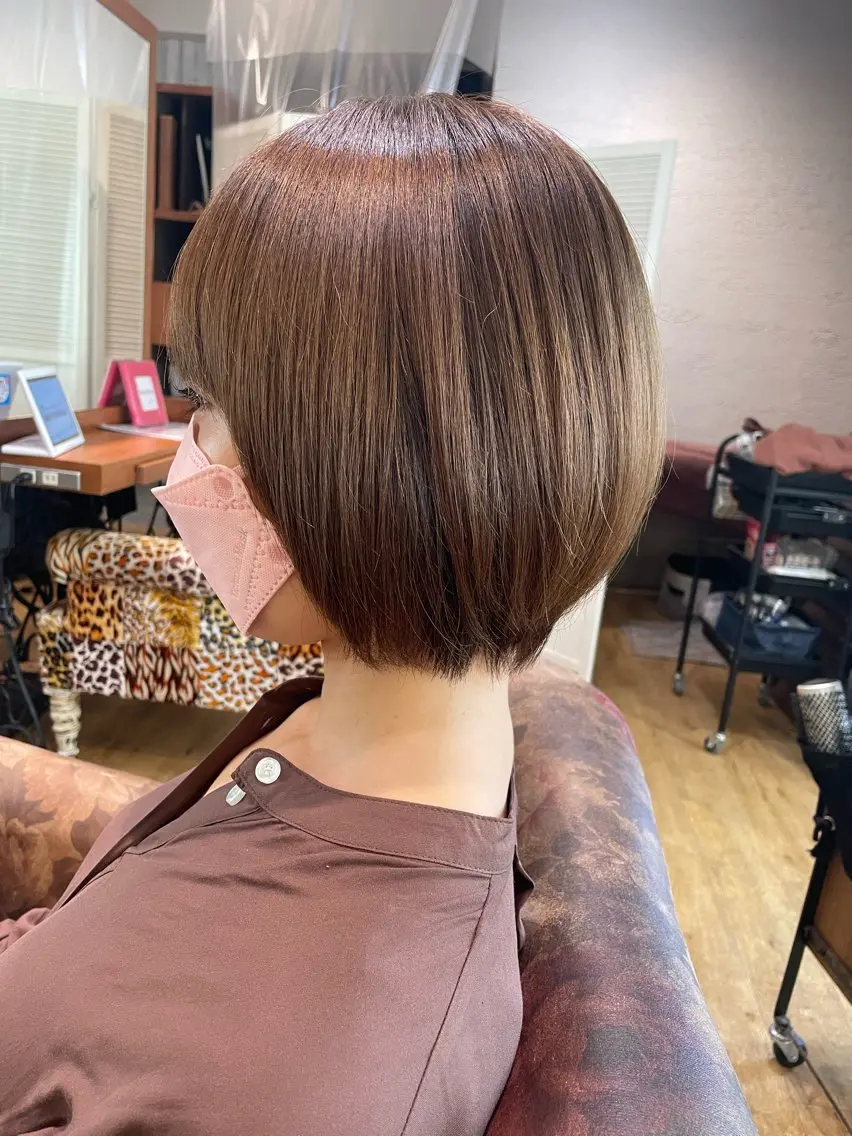 ショート カット ヘアカラー Attirer Kaiのヘアスタイル