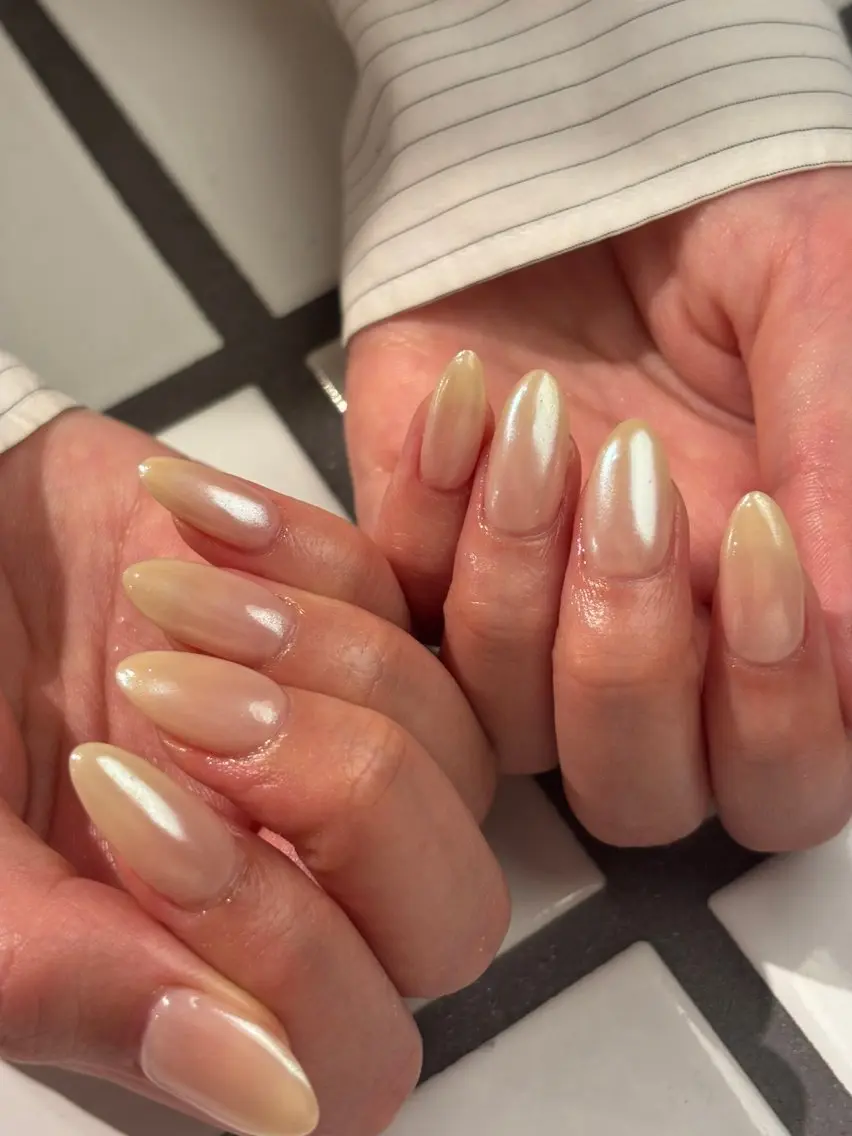 ネイル ハンドネイル もも🍑JELLO 表参道NAILのネイルデザイン