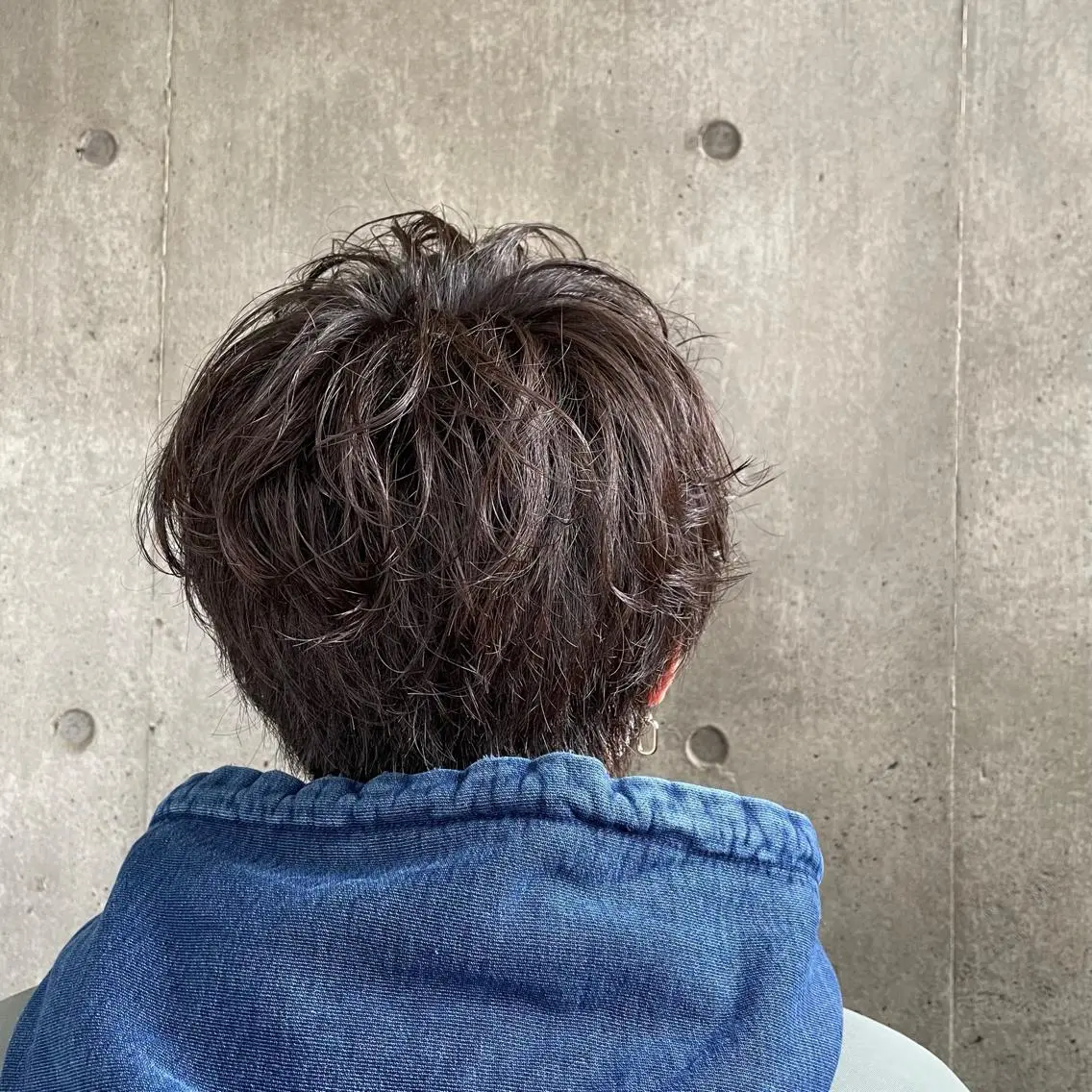 メンズ もりたみかこ 美容師お休み中のヘアスタイル