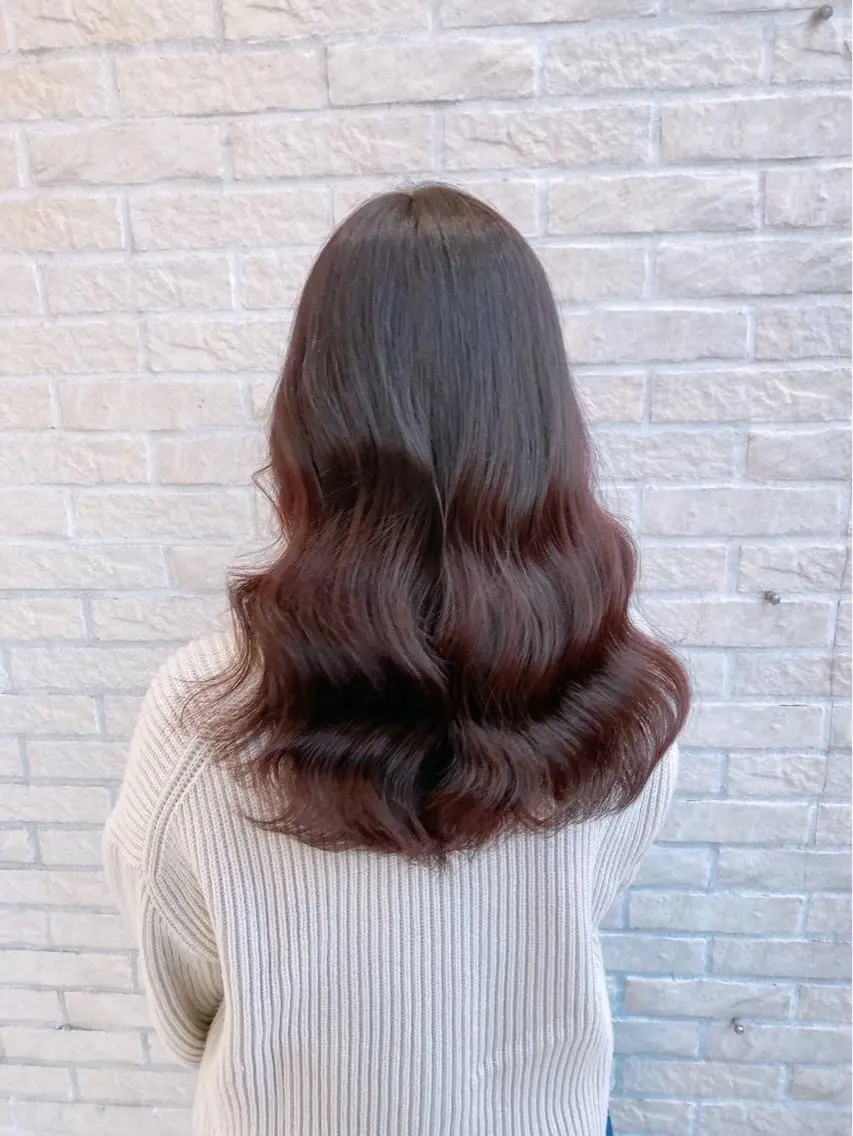 ロング ヘアカラー 🫧透明感カラー /艶髪すなお🧸のヘアスタイル