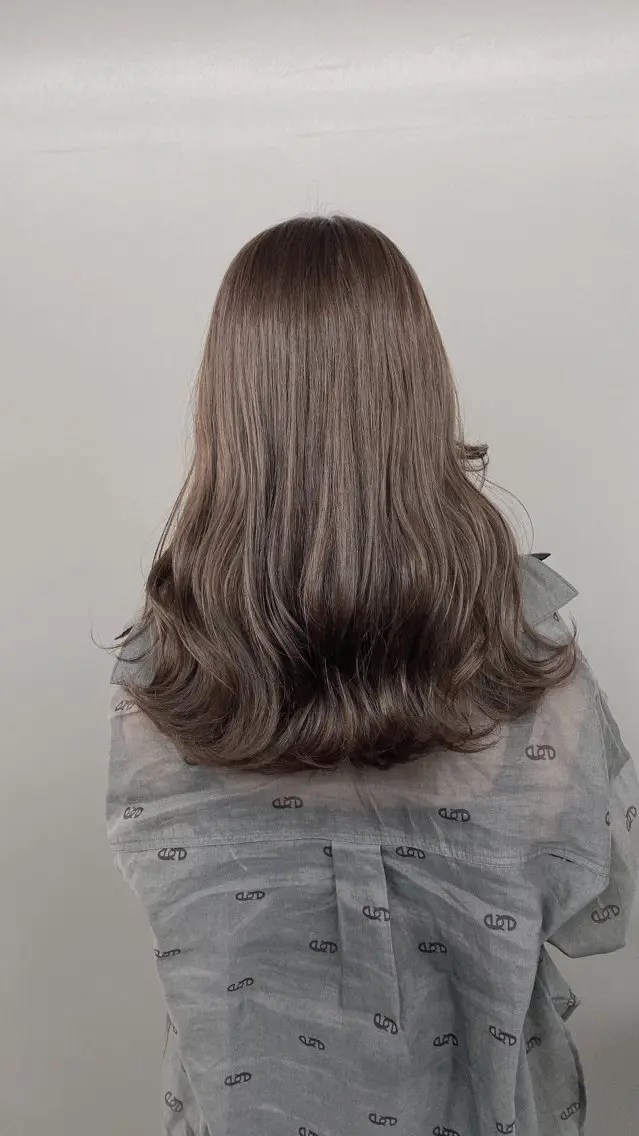 カラー グレージュ♡ベージュ ♡MA/表参道のヘアスタイル
