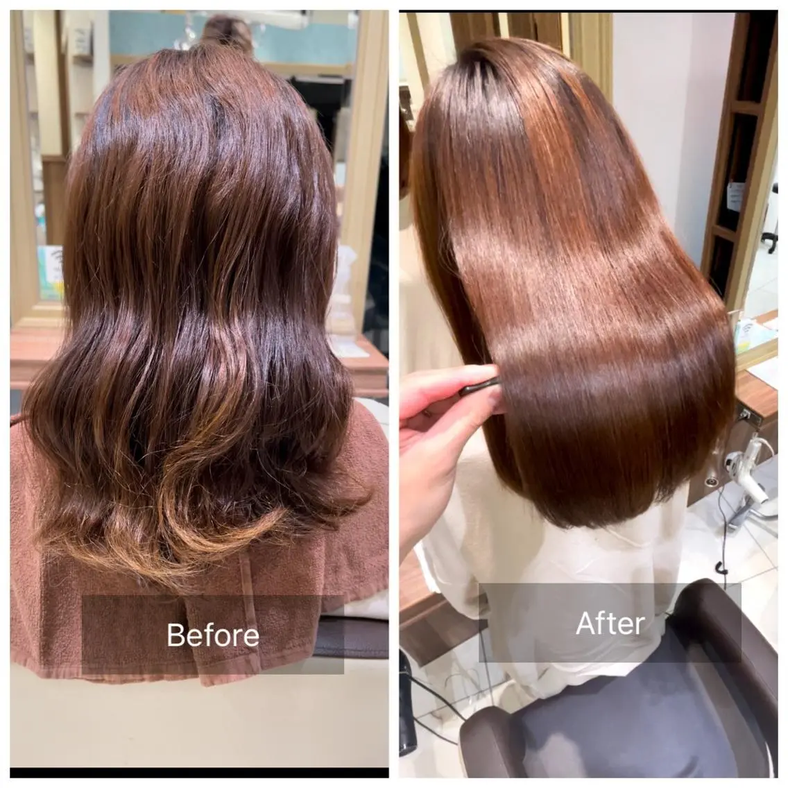 セミロング 〜 内山〜のヘアスタイル