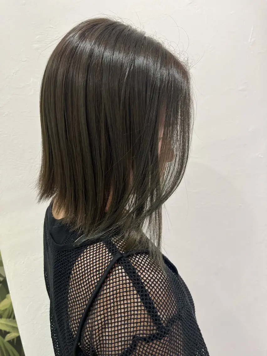 ショート 切りっぱなしボブ ボブ FEMMEAREA☆ Amiのヘアスタイル